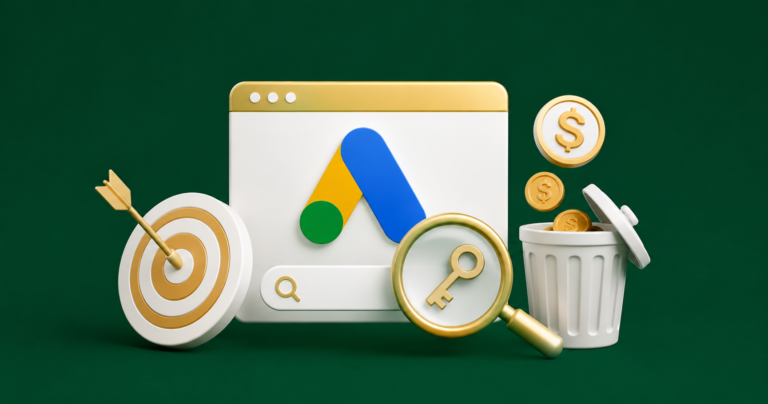 Correspondência de palavra-chave Google Ads: o erro que queima seu orçamento